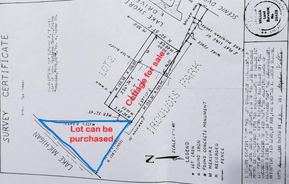 Property Photo: Vl N Lakeshore Drive MI 49436