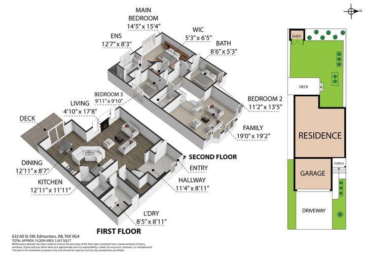 Property Photo:  632 60 Street SW  AB T6X 0G4 