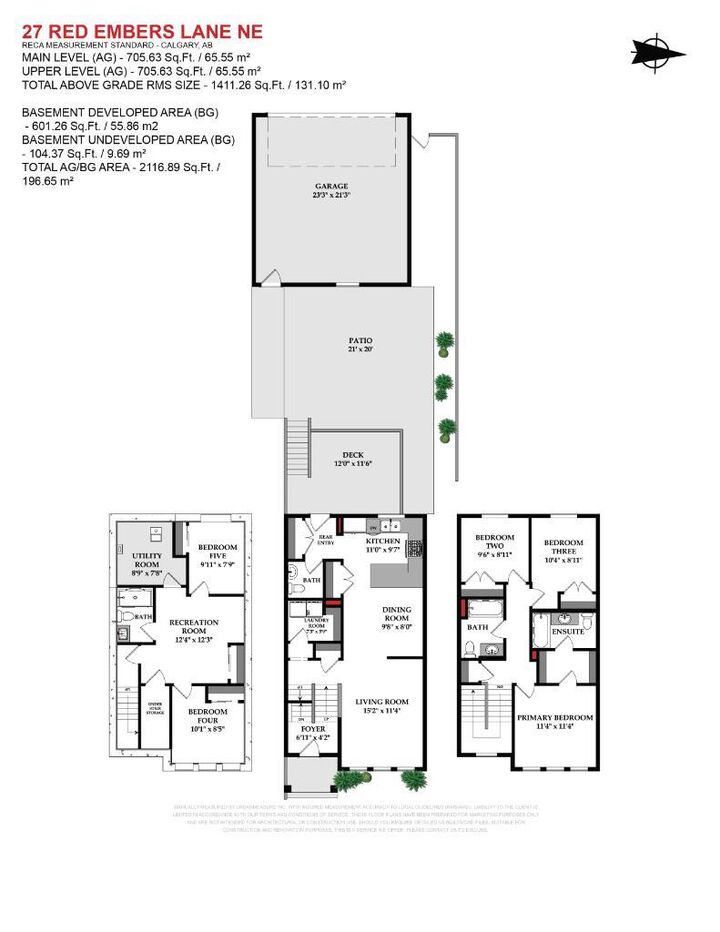 Property Photo:  27 Red Embers Lane NE  AB T3N 0R2 