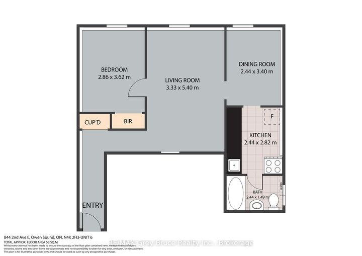 Property Photo:  844 2nd Avenue E 6  ON N4K 2H3 