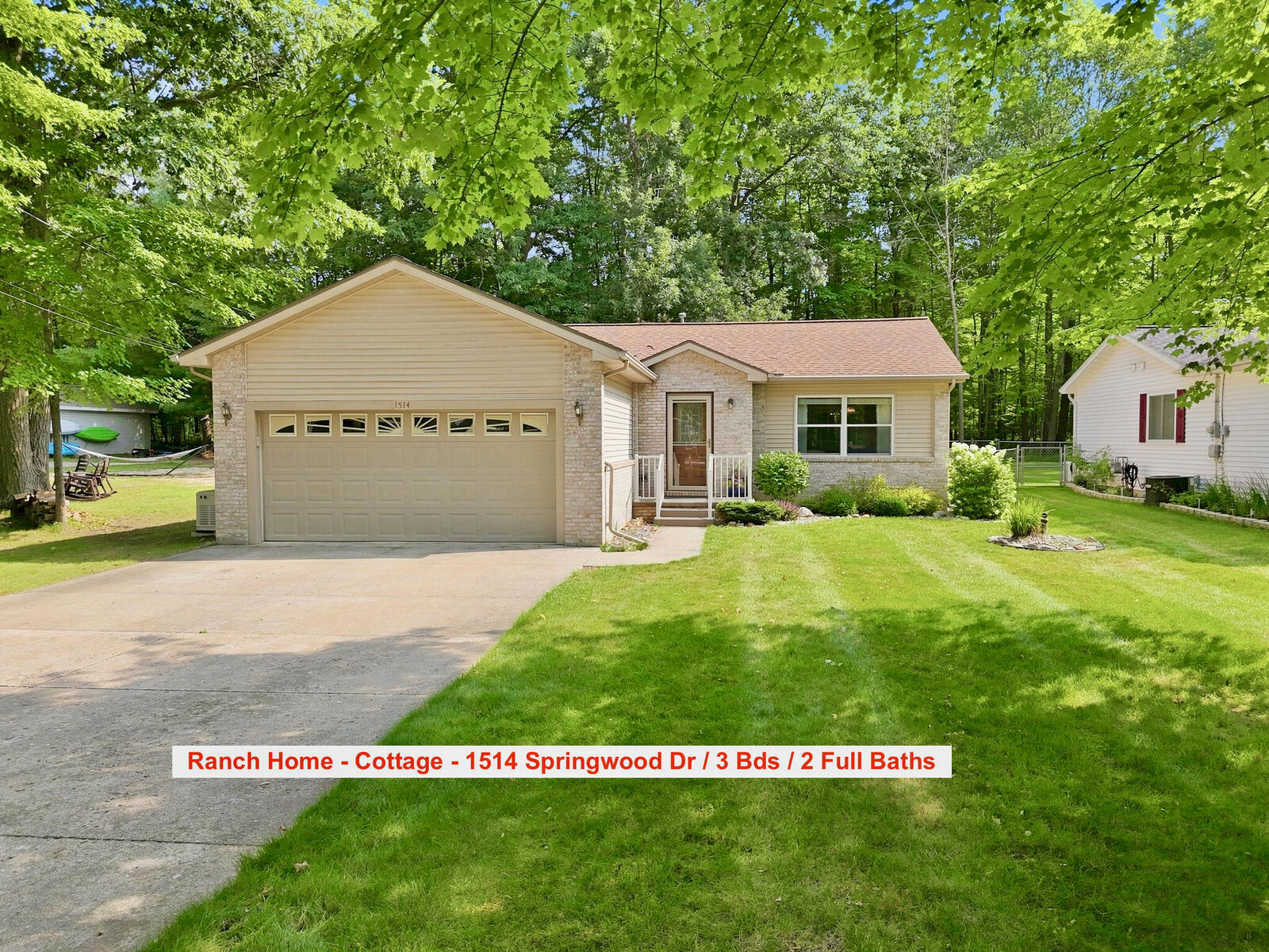 Property Photo: 1514 Springwood Drive MI 48651