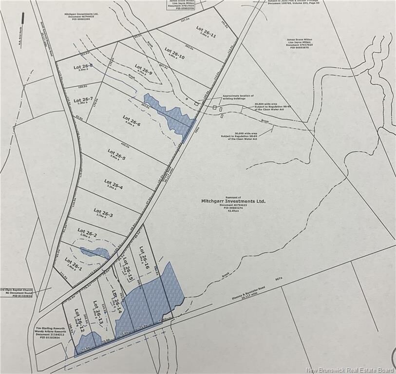Property Photo:  Lot 26-6 Hillside  NB E4Z 2L3 