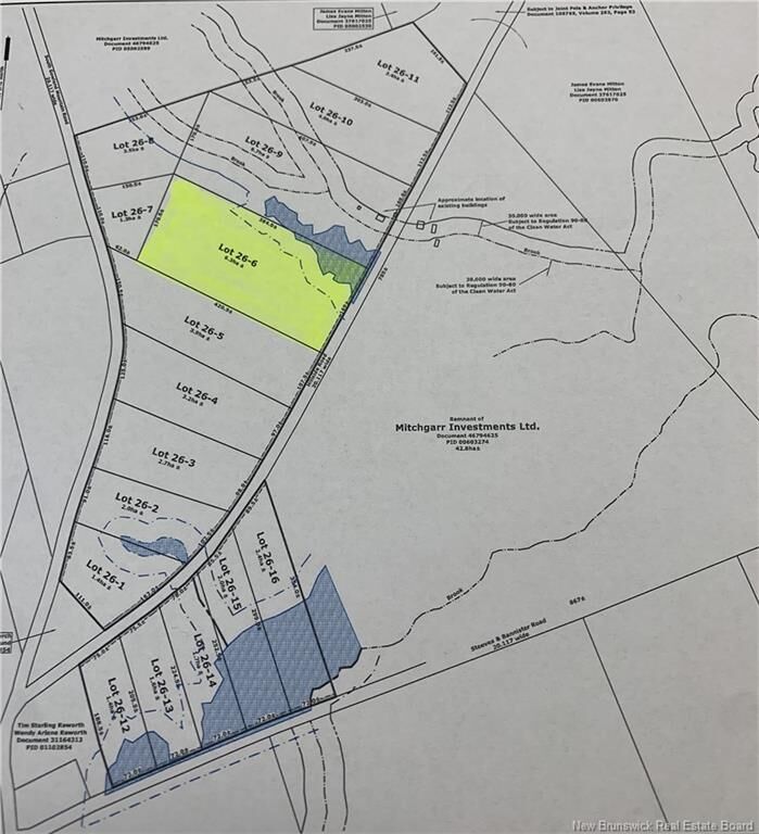 Property Photo:  Lot 26-6 Hillside  NB E4Z 2L3 