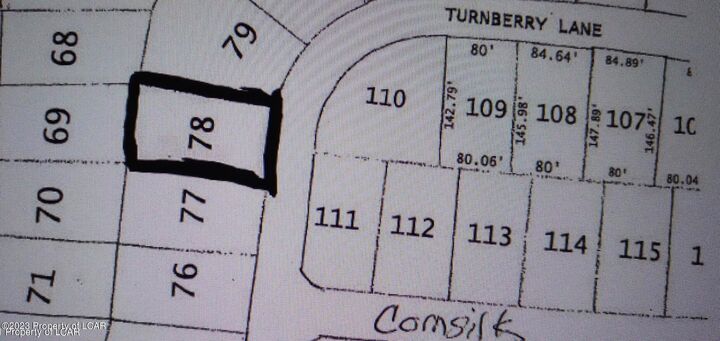 Property Photo: Rv Lot 078 Turnberry Lane PA 18202