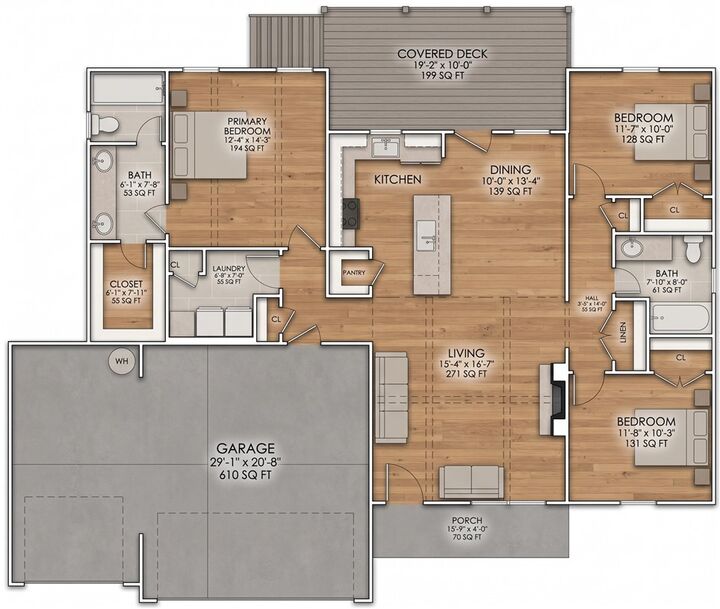 Property Photo: 3 Selland Lane AR 72715