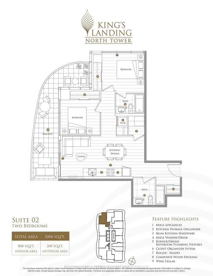 Property Photo: 75 Billes Heights 1502 ON M2K 0J8