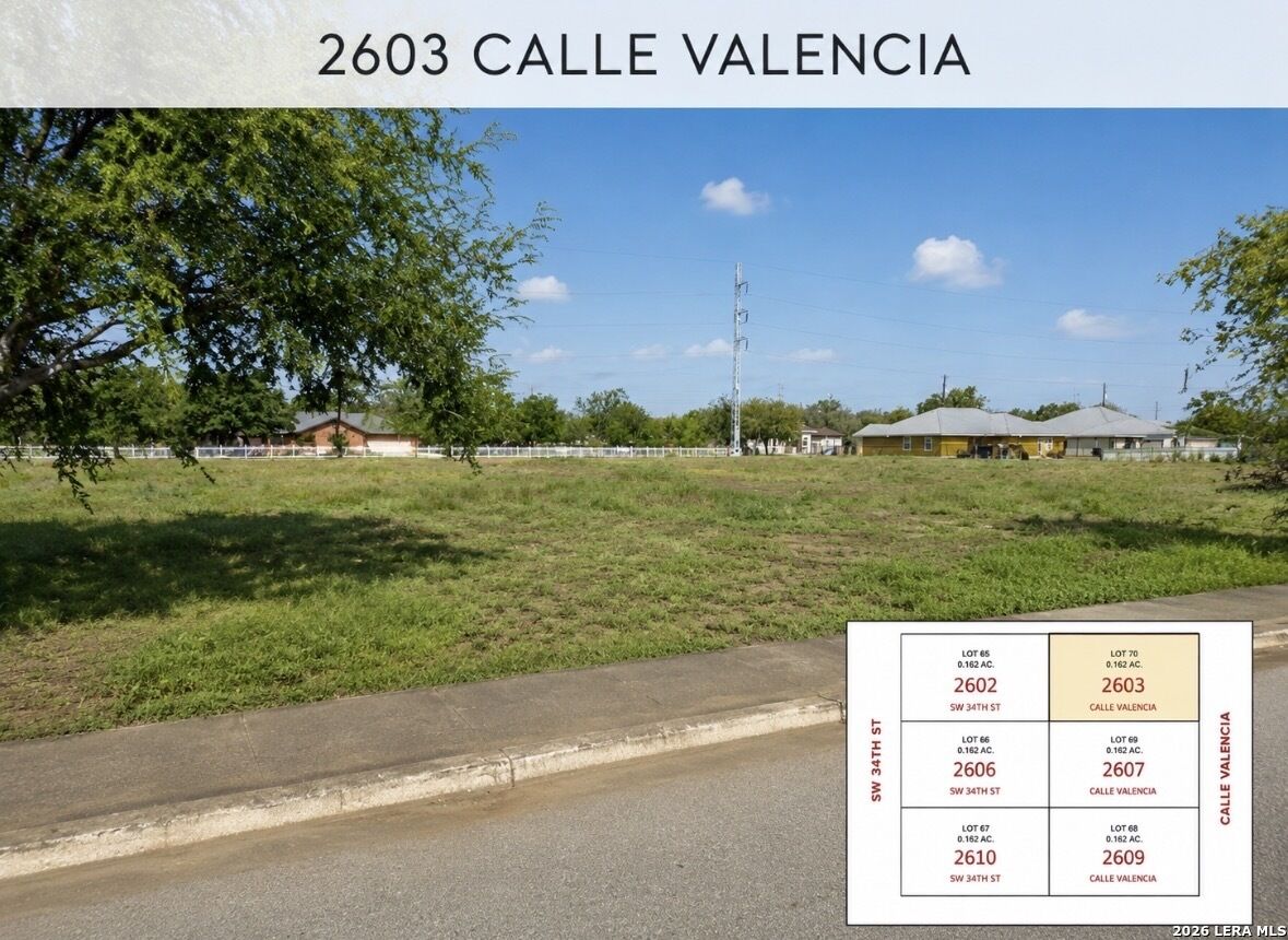 Property Photo:  2603 Calle Valencia  TX 78237 