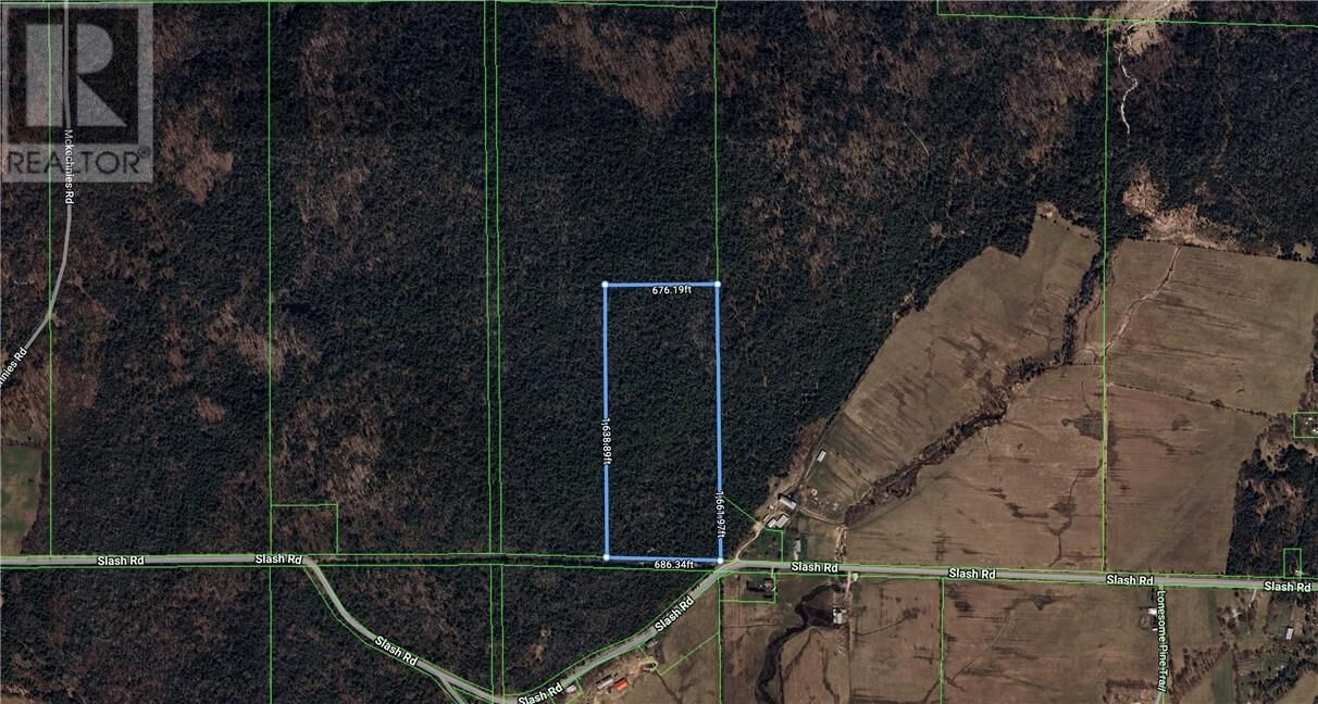 Property Photo:  Pt Lot 6 Con 14 Slash Rd  ON P0P 2C0 