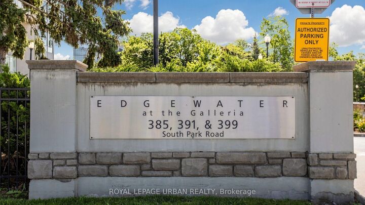 Property Photo:  399 South Park Road 1005  ON L3T 7W6 