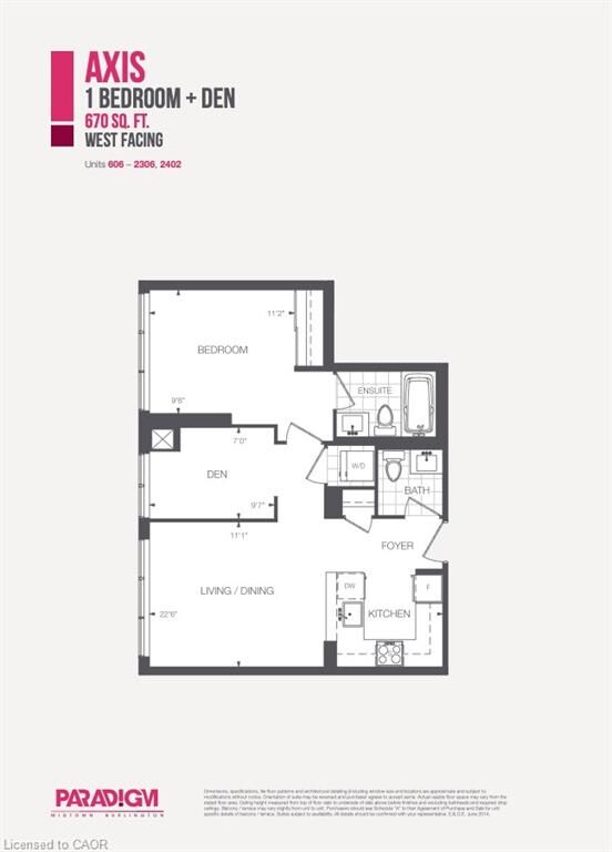Property Photo:  2087 Fairview Street 1106  ON L7R 0E5 