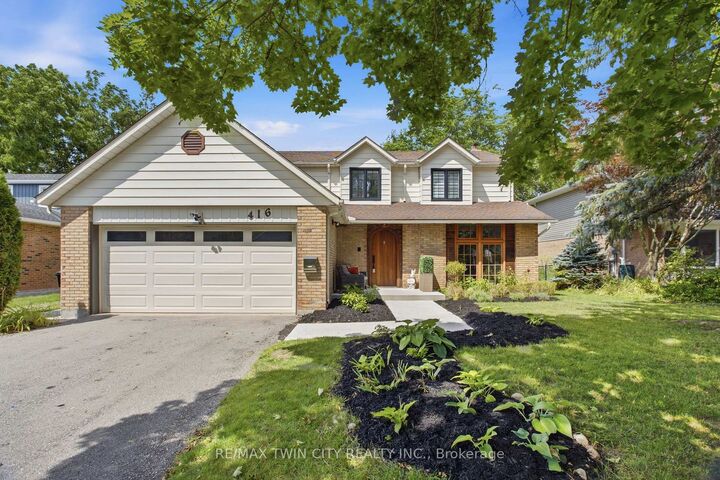 Property Photo: 416 Clairbrook Crescent ON N2L 5V7