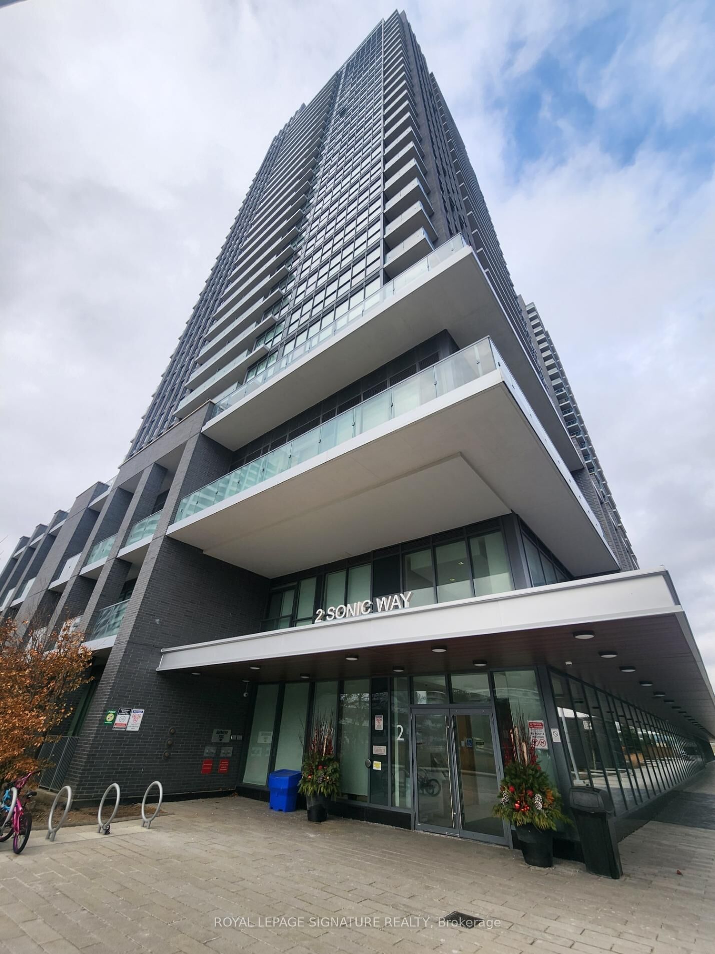 Property Photo: 2 Sonic Way 808 ON M3C 0P2