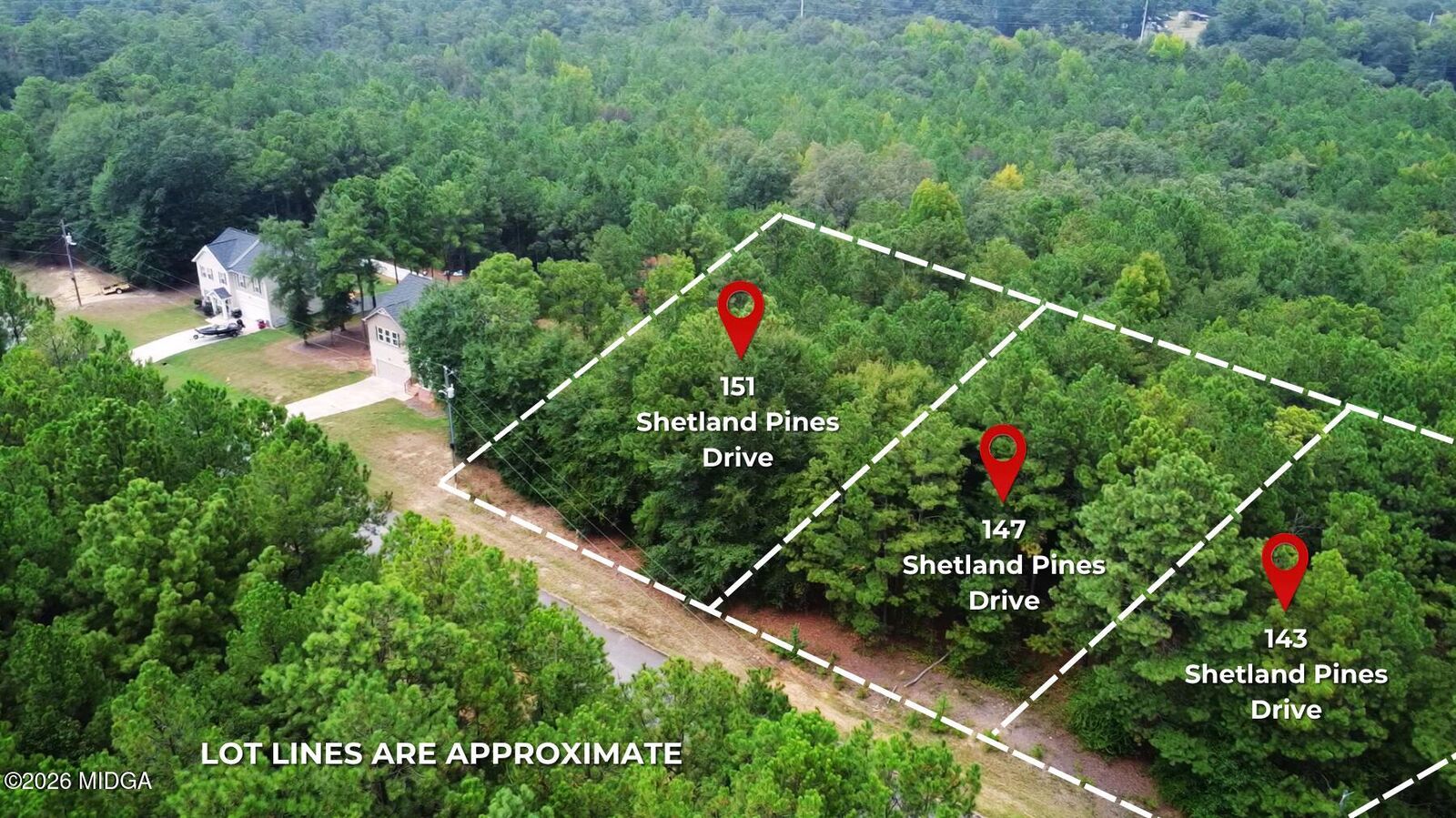 Property Photo: 147 Shetland Pines Drive GA 31216