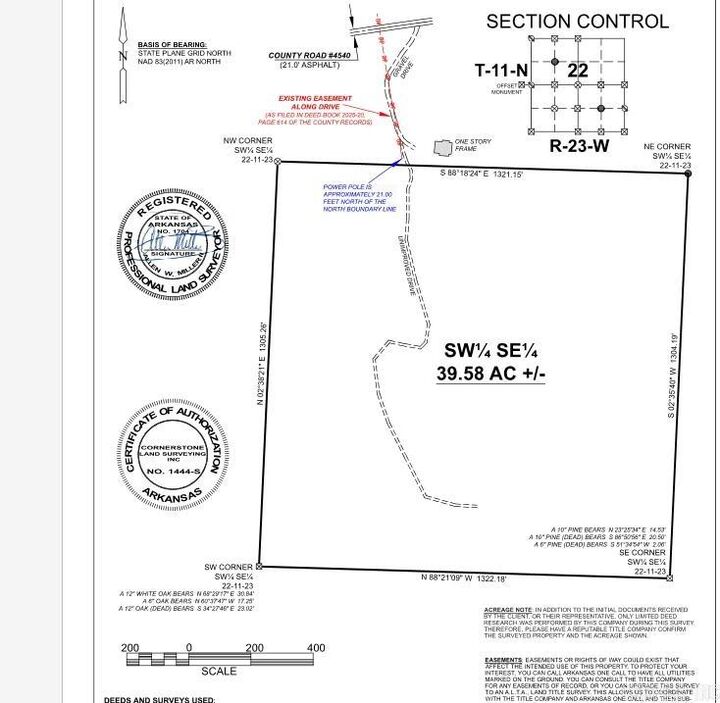 Property Photo:  000 Woods Mtn Road-Cr#4540  AR 72830 