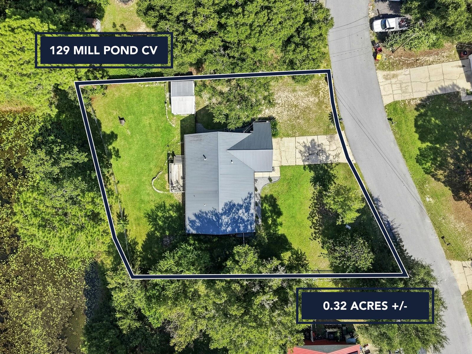 Property Photo:  129 Mill Pond Cove  FL 32539 