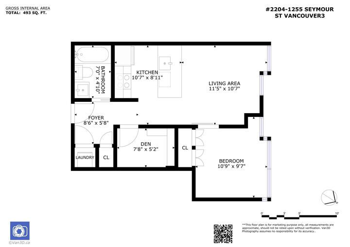 Property Photo:  1255 Seymour Street 2204  BC V6B 0H1 
