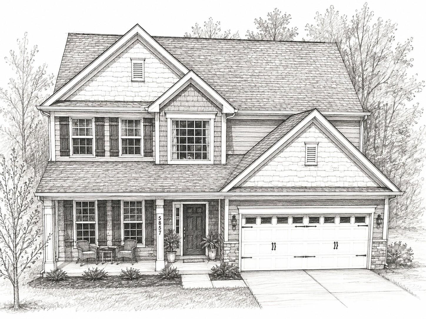 Property Photo: 5857 McClintock Drive NC 28037