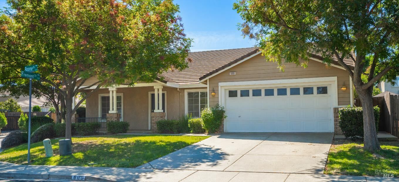 Property Photo: 600 Boone Drive CA 95687