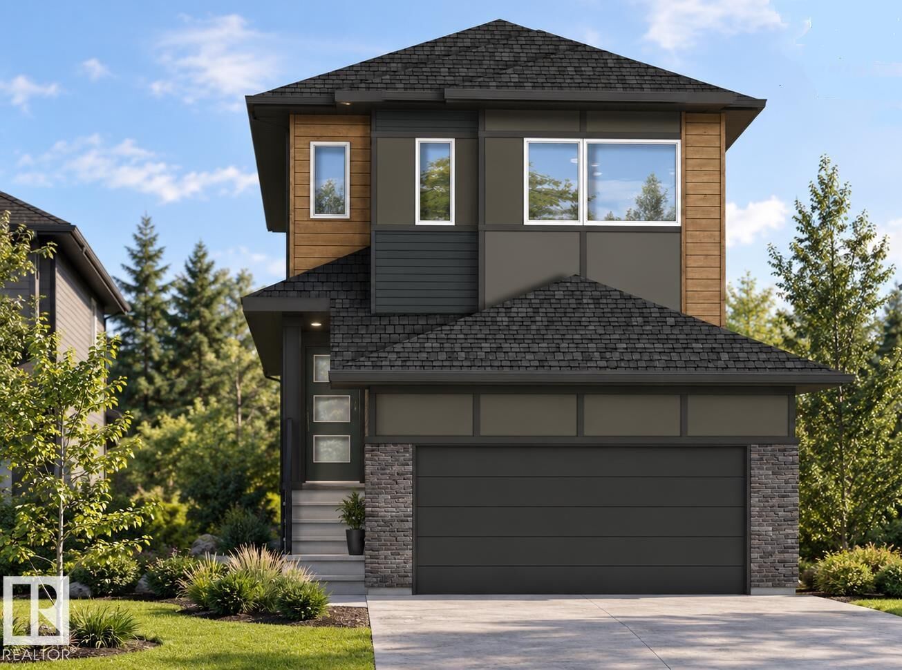 Property Photo: 18647 19 Avenue NW AB T6M 3M9