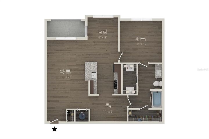 Property Photo: 1420 Lakefront Drive 6413 FL 34240