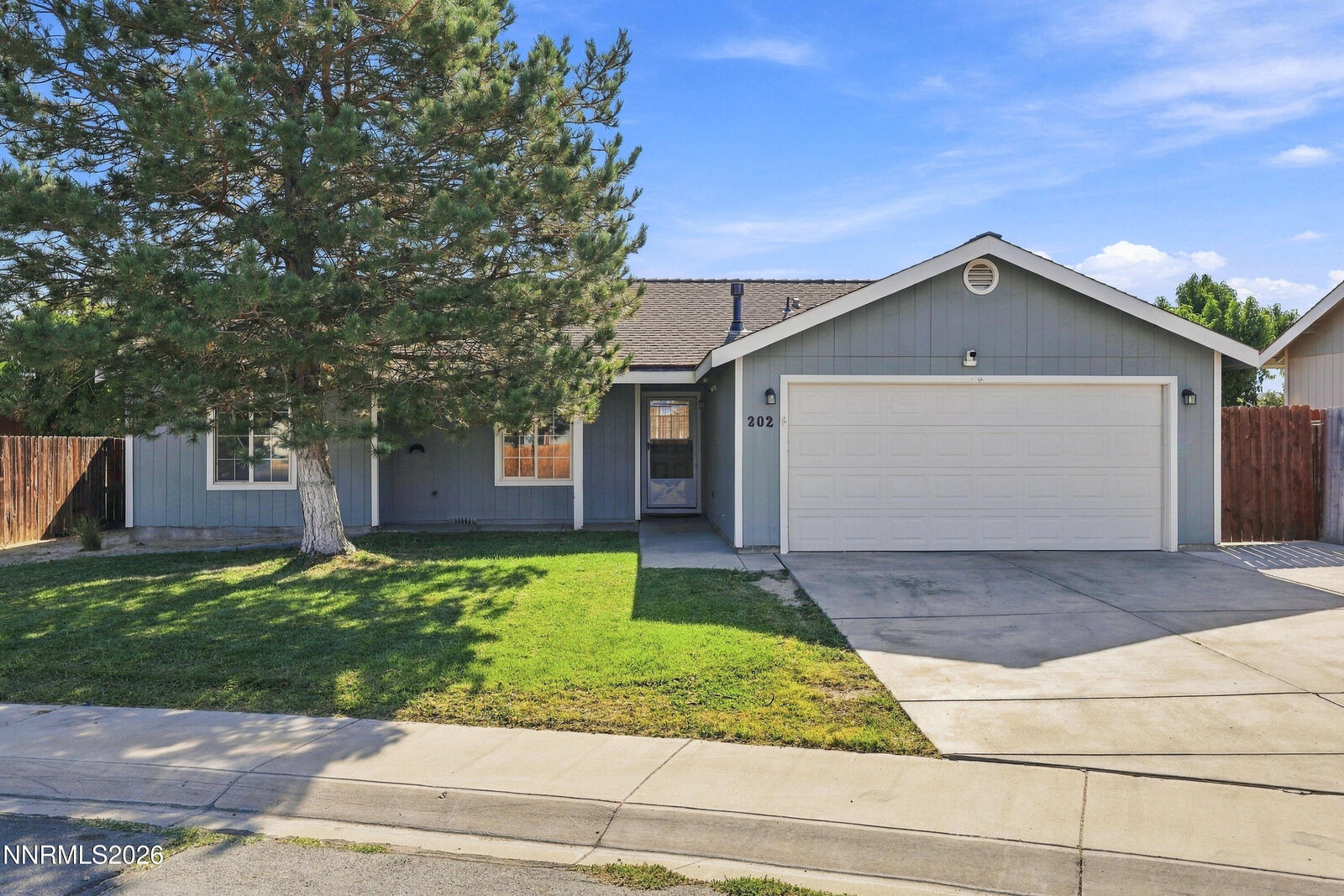 Property Photo:  202 Rosecrest Drive  NV 89408 