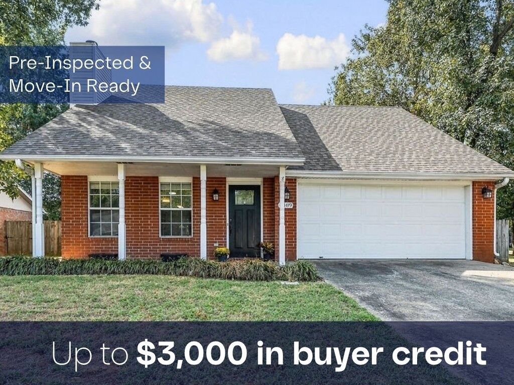 Property Photo: 4489 W Chaparral Lane AR 72704