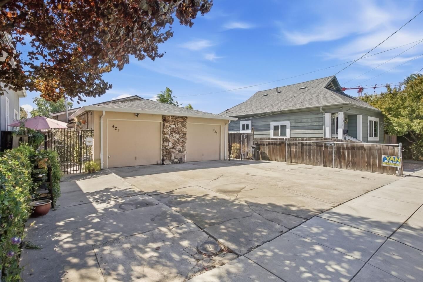 Property Photo: 421-423 Willis Avenue CA 95126