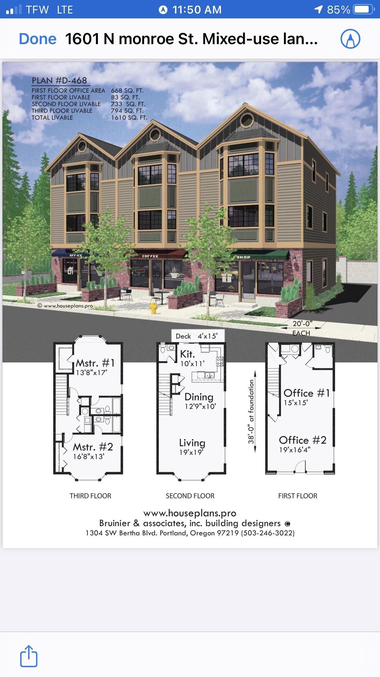Property Photo:  1601 N Monroe Street St  WA 99205 
