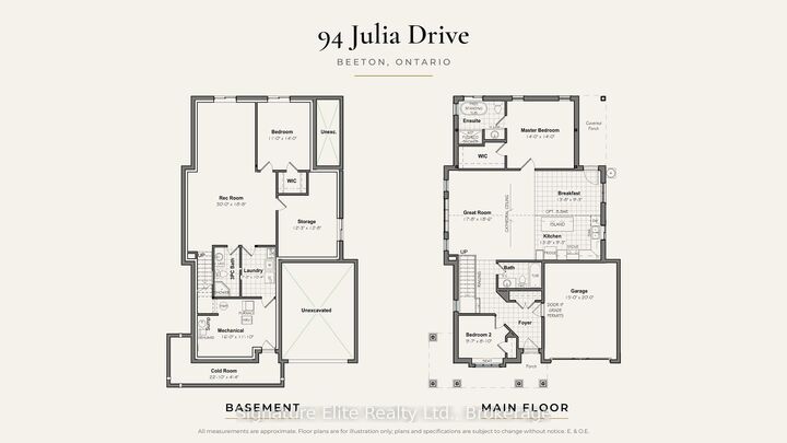 Property Photo:  94 Julia Drive  ON L0G 1A0 