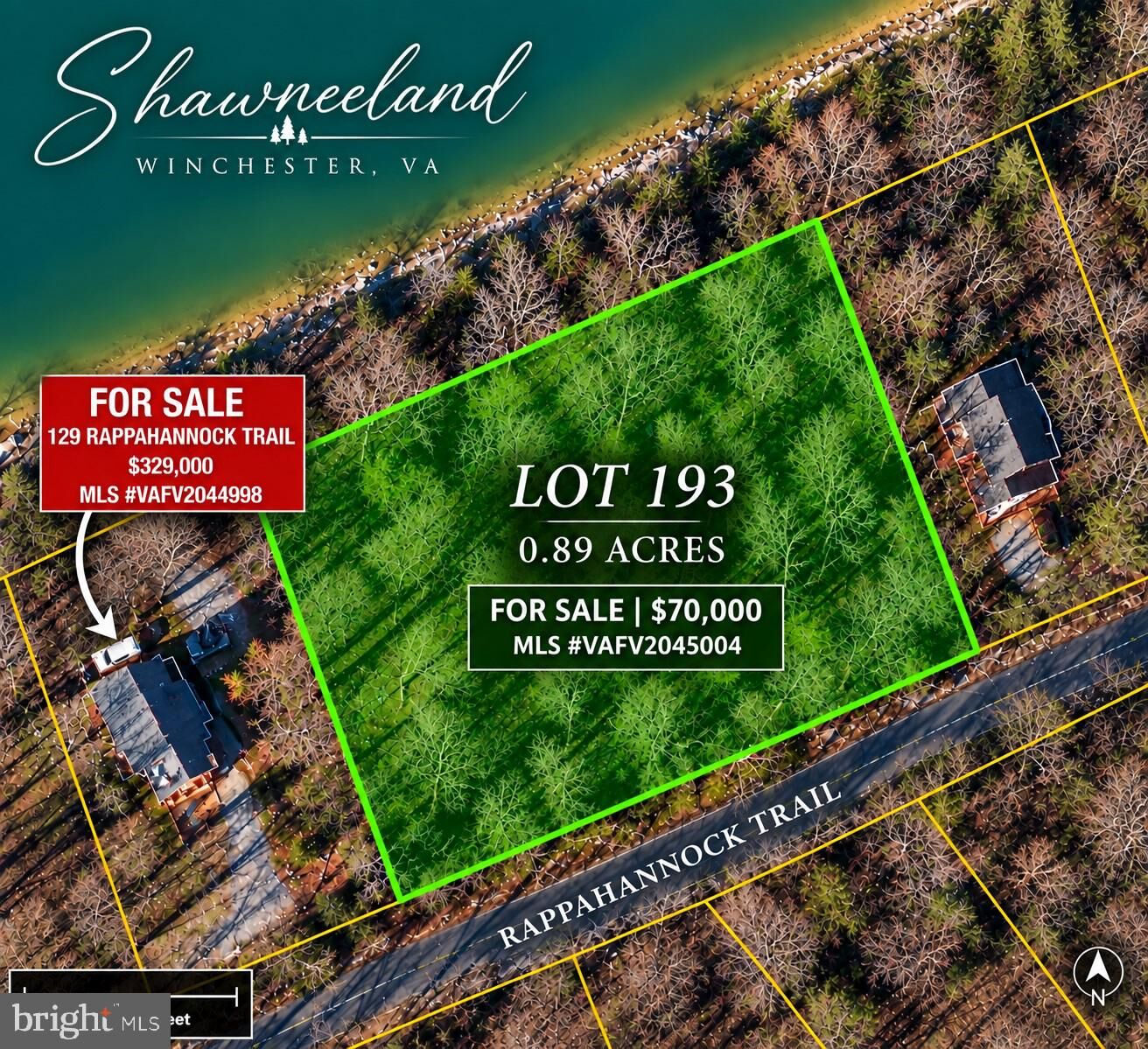 Property Photo:  Lot 193 Rappahannock Trail  VA 22602 