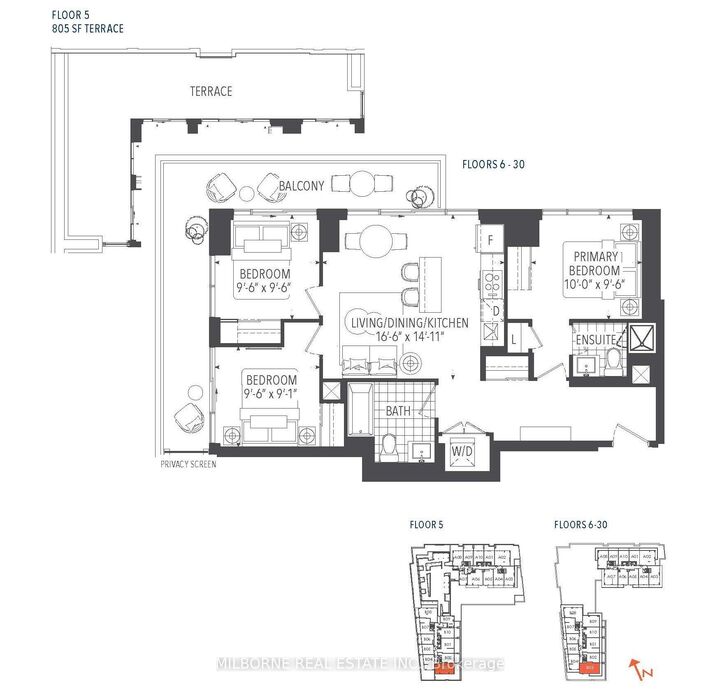 Property Photo:  8 Hughson Street N 2503 B  ON L8R 0A9 