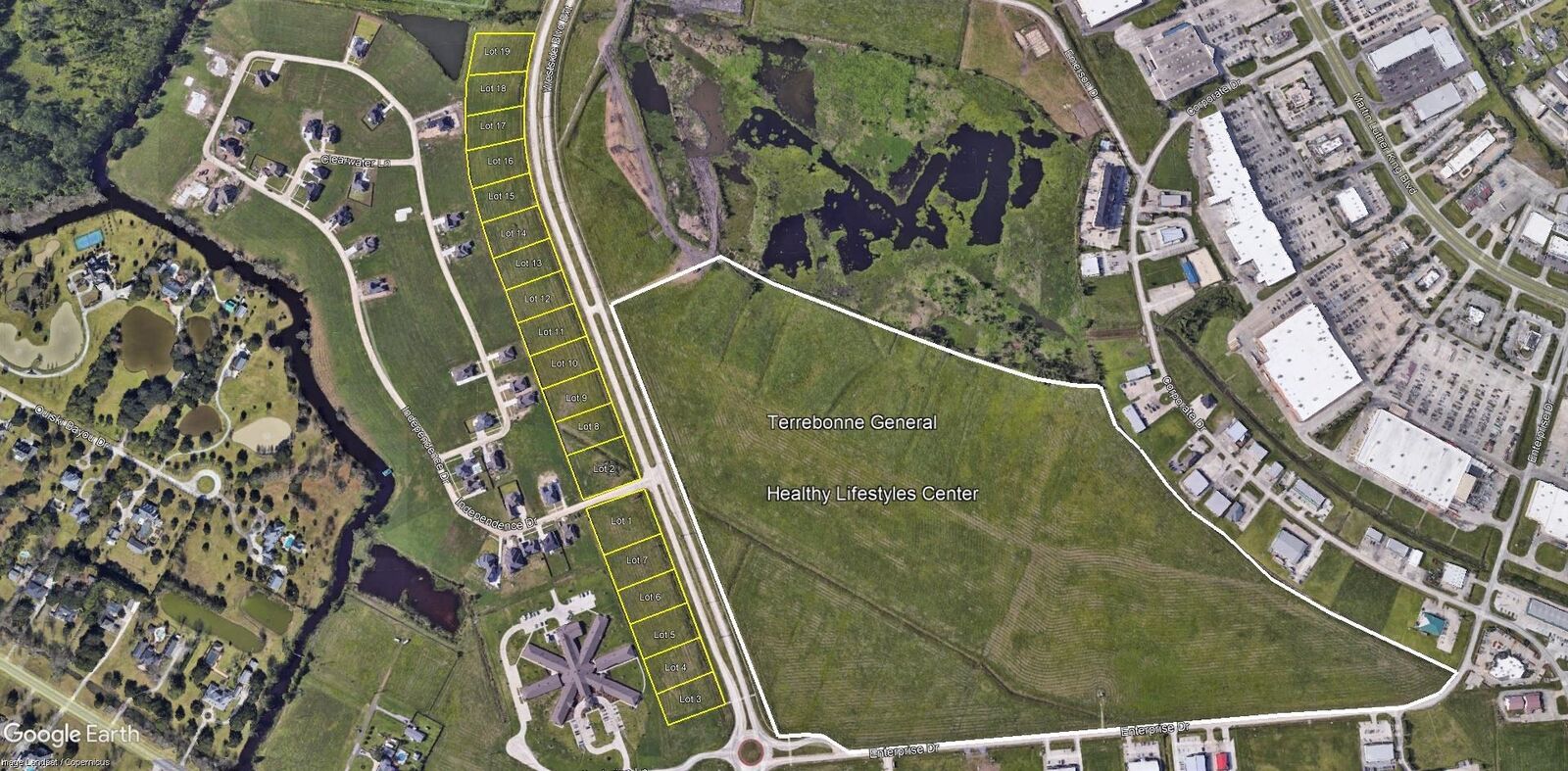 Property Photo:  Lot 2 Westside Extension  LA 70360 