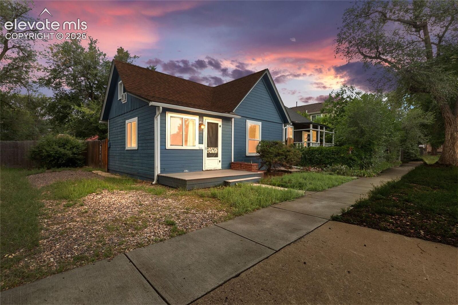 Property Photo: 1721 W Cucharras Street CO 80904