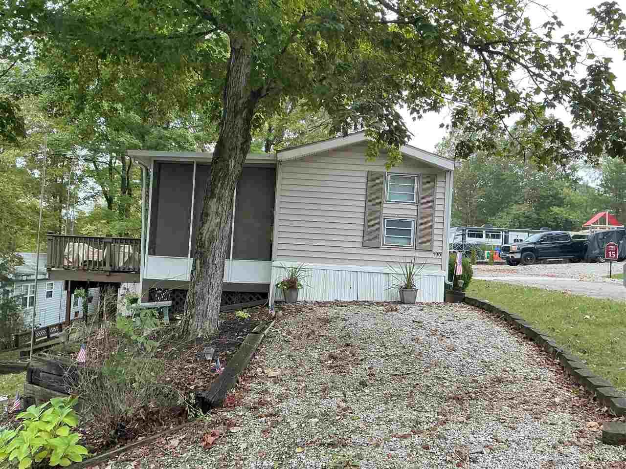 Property Photo: Lot 190 Brookville Lake Resort 2288 W Old State Road 101 IN 47353