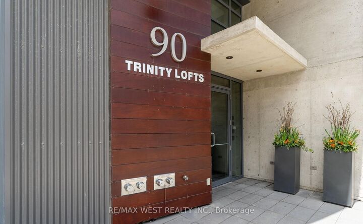 Property Photo: 90 Trinity Street 303 ON M5A 0E4
