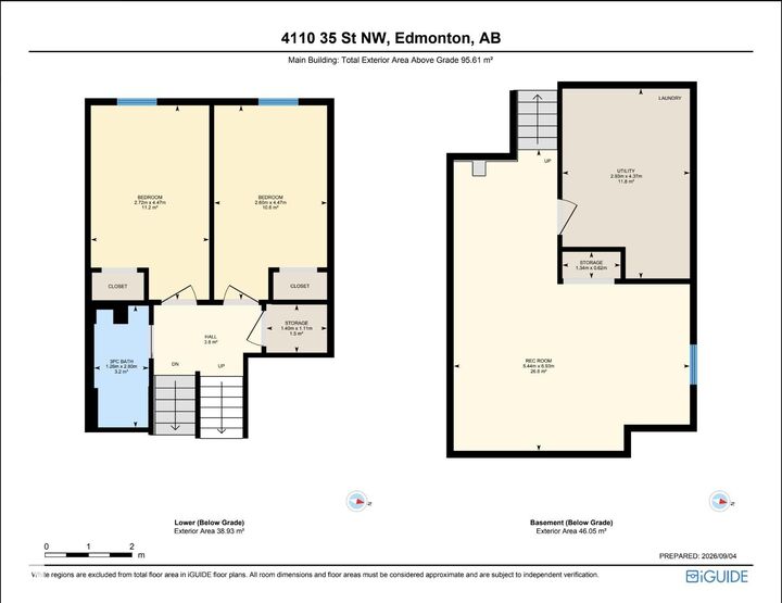Property Photo: 4110 35 Street NW AB T6L 5S3