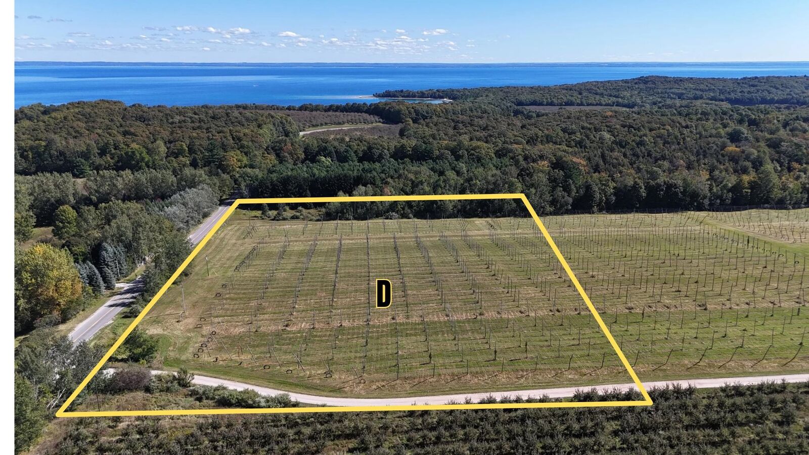 Property Photo: Parcel D N Omena Rise MI 49670