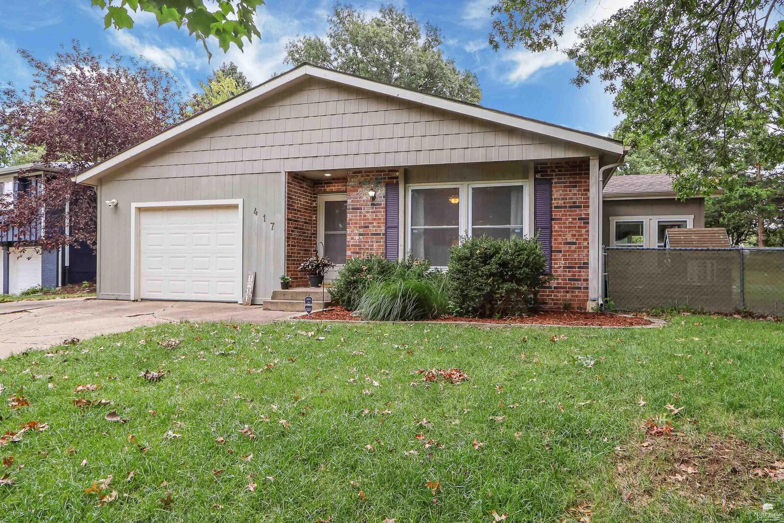 Property Photo:  417 Warner Park Rd  KS 66503 