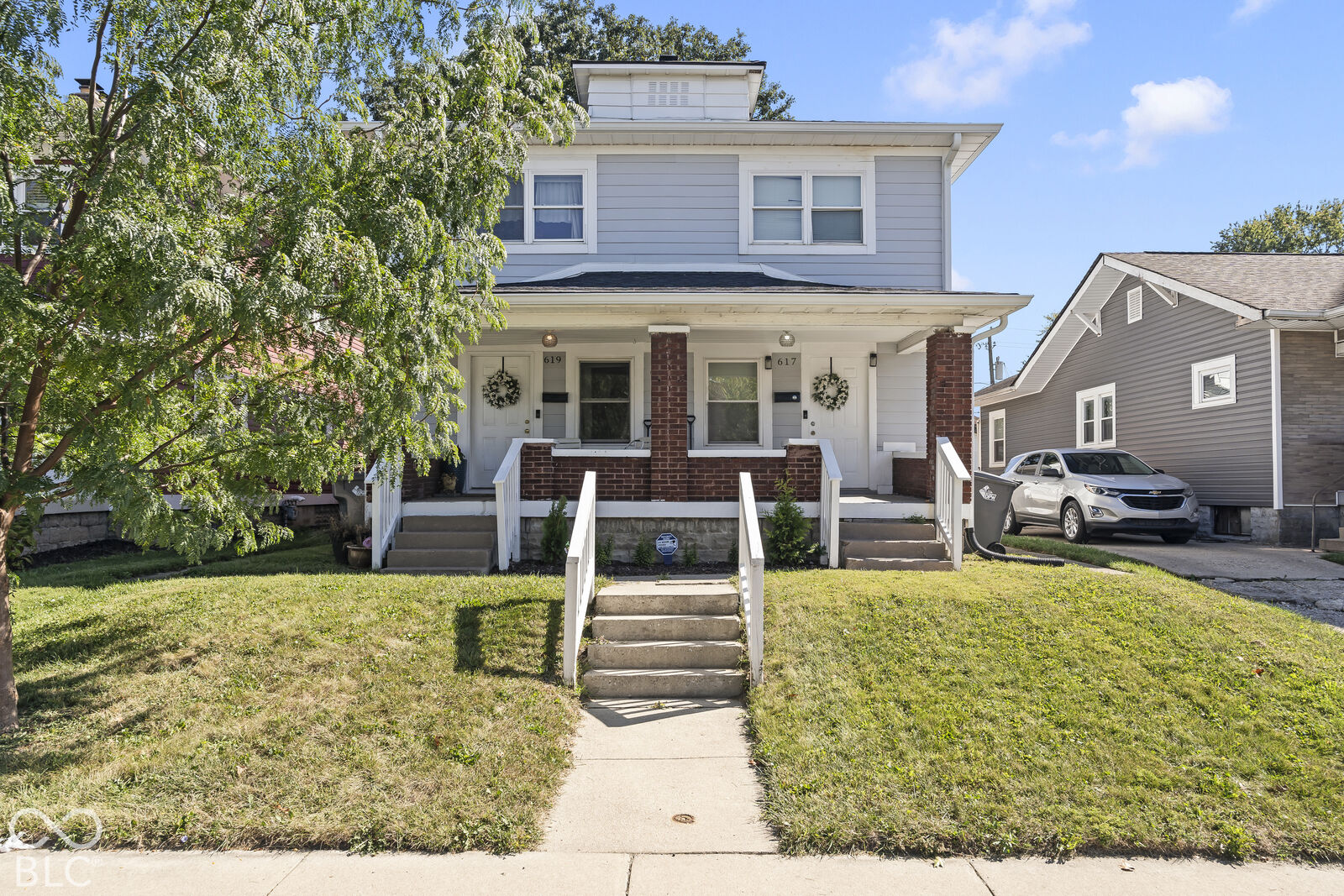 Property Photo: 617-619 N Beville Avenue IN 46201