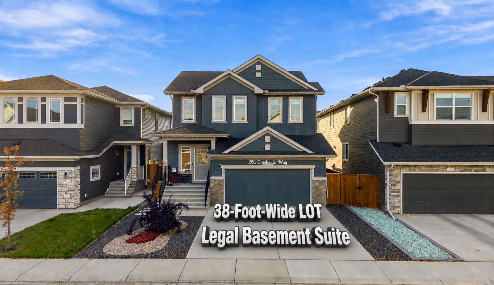 Property Photo:  251 Creekside Way SW  AB T2X 4B9 