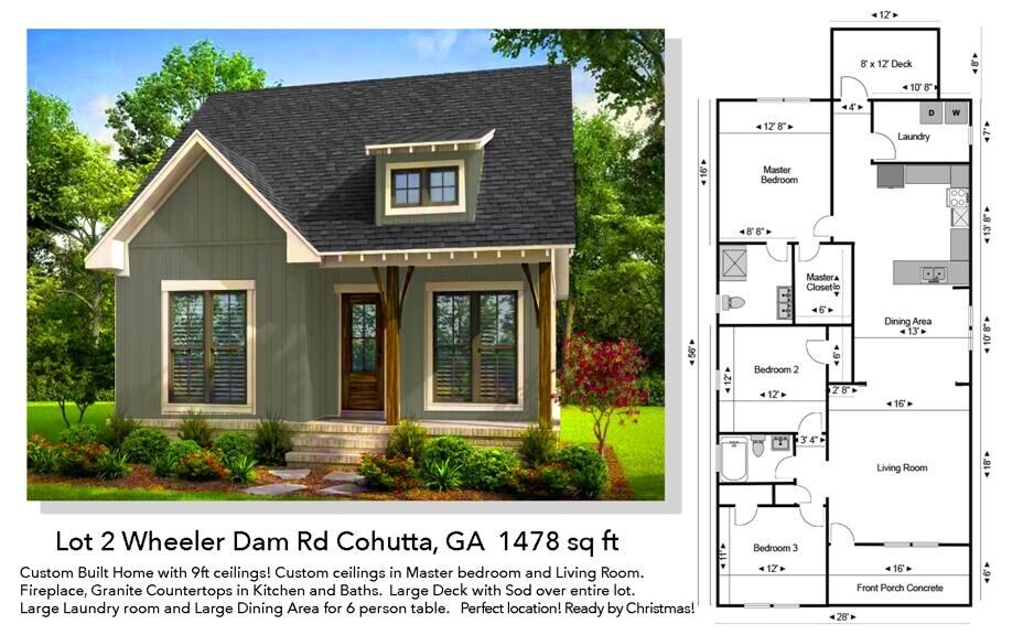 Property Photo:  135 Wheeler Dam Road  GA 30710 