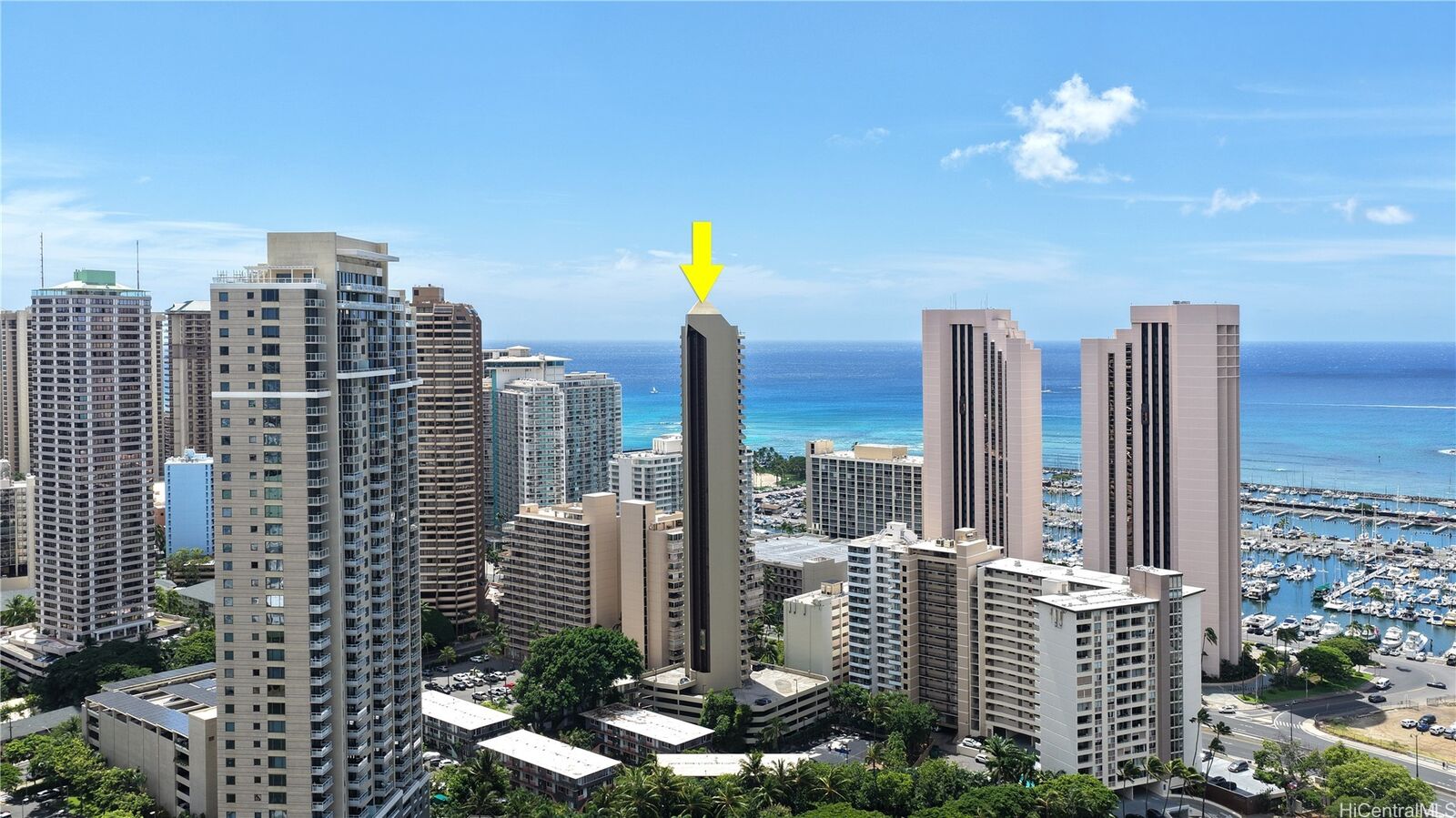 Property Photo:  1700 Ala Moana Boulevard 1802  HI 96815 