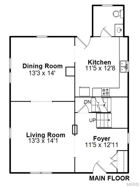 Property Photo:  609 N Van Buren Street  IL 62056 