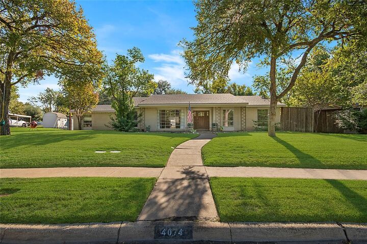 Property Photo:  4074 Cedar Bayou Drive  TX 75244 