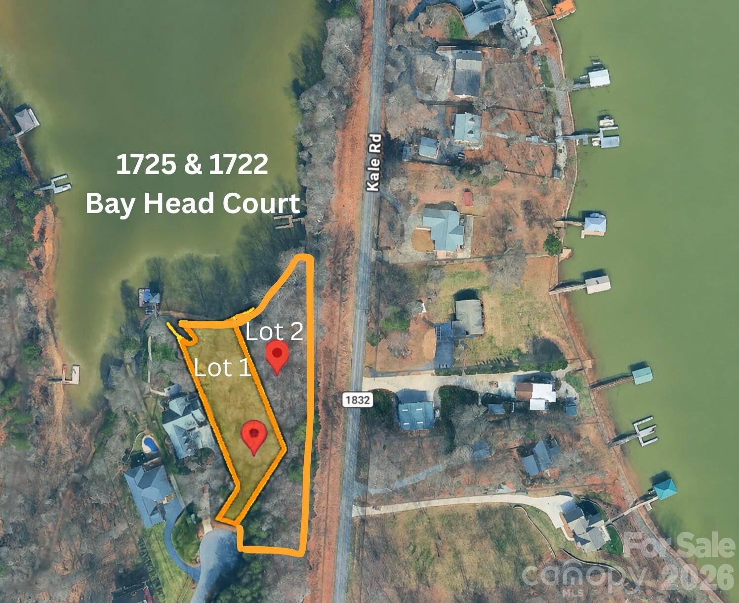Property Photo:  1725, 1722 Bay Head Court  NC 28609 
