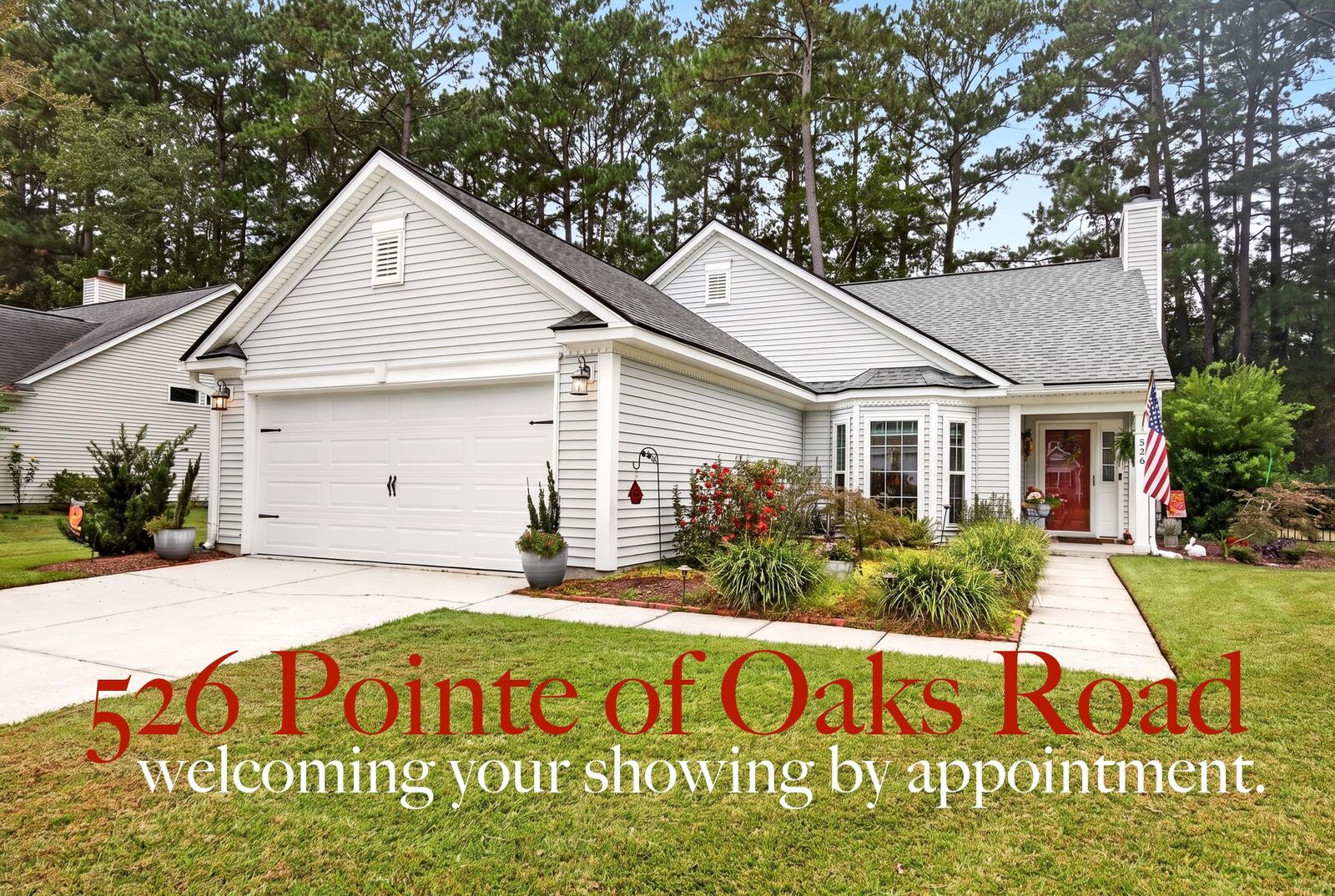 Property Photo: 526 Pointe Of Oaks Road SC 29485