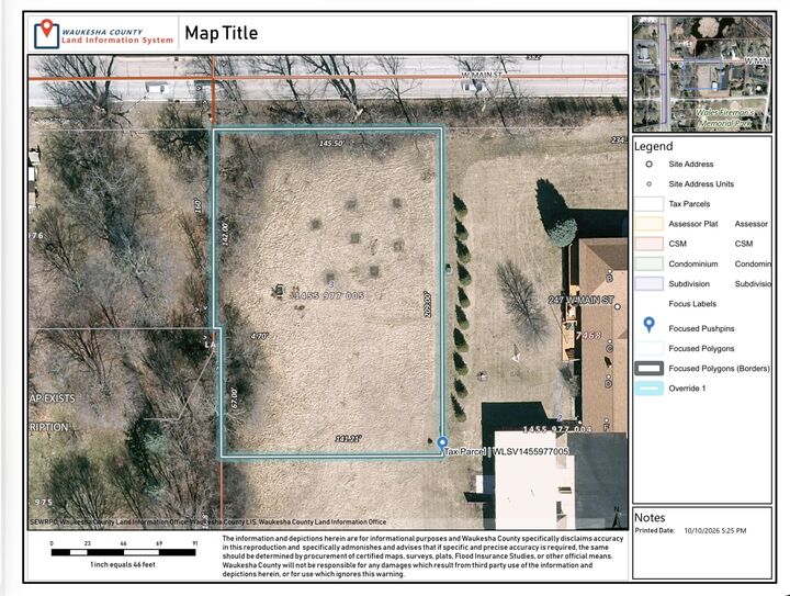 Property Photo:  Lot 3 W Main St  WI 53183 