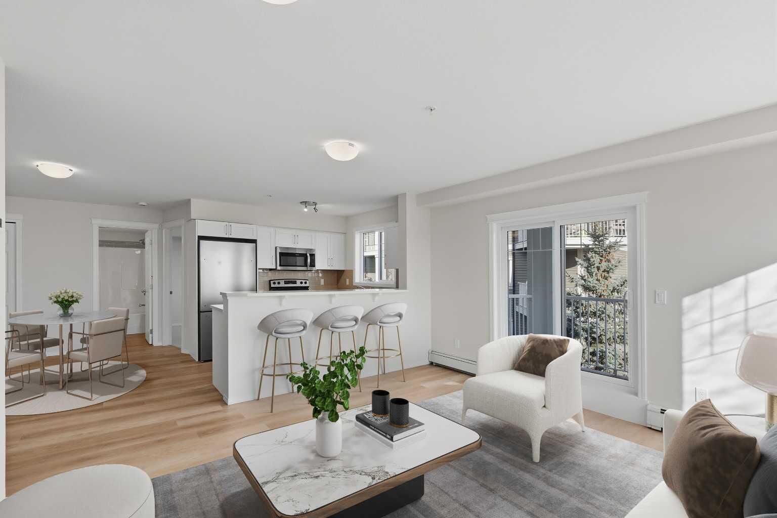 Property Photo:  115 Prestwick Villas SE 1306  AB T2Z 0M8 
