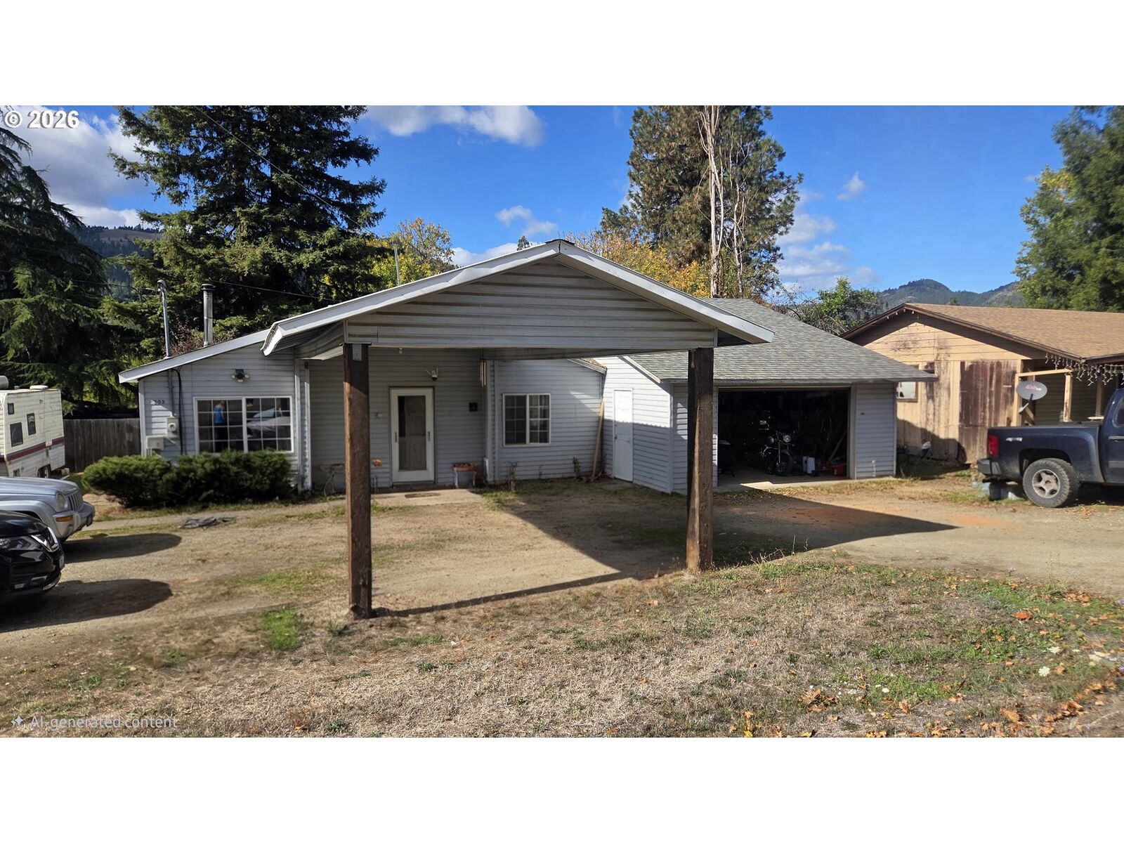 Property Photo: 303 Walnut St OR 97457