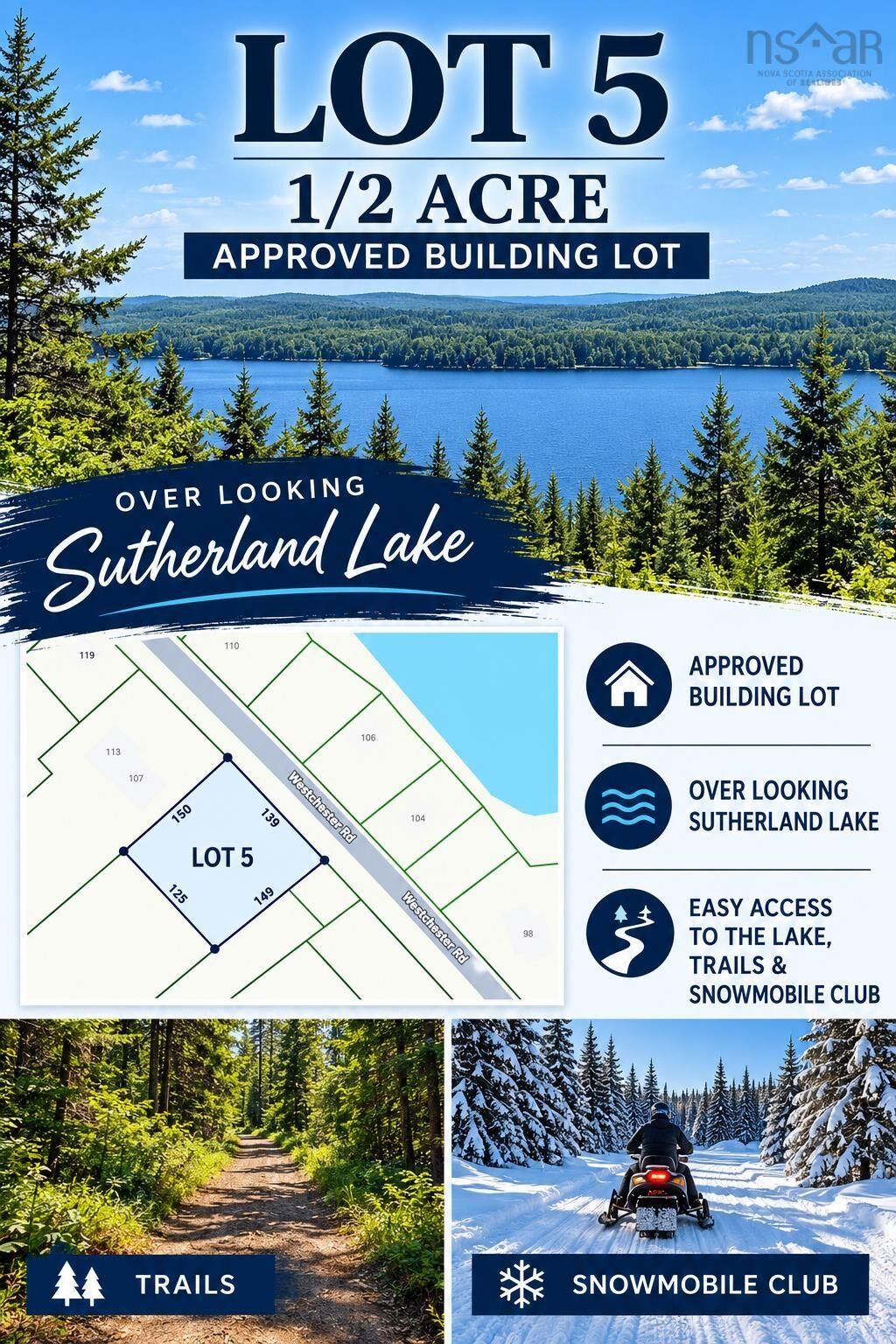 Property Photo:  Lot 5 Westchester Road  NS B0M 1G0 